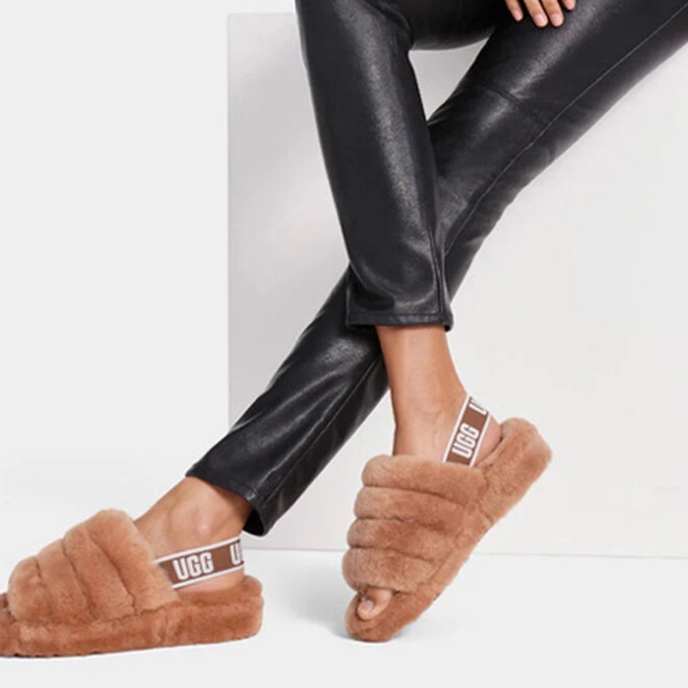Women’s Fluff Yeah Slide - Chestnut